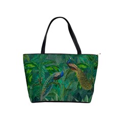 Peacock Paradise Jungle Classic Shoulder Handbag by Bedest