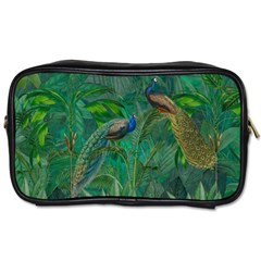 Peacock Paradise Jungle Toiletries Bag (one Side) by Bedest