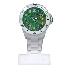 Peacock Paradise Jungle Plastic Nurses Watch