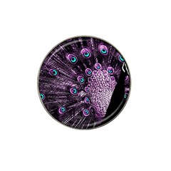 Purple Peacock Hat Clip Ball Marker (4 Pack) by Bedest