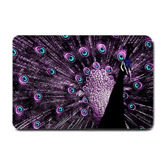 Purple Peacock Small Doormat