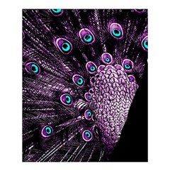 Purple Peacock Shower Curtain 60  X 72  (medium) 