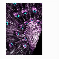 Purple Peacock Large Garden Flag (two Sides) by Bedest