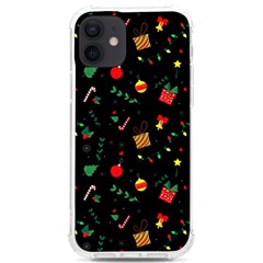 Christmas Pattern Texture Colorful Wallpaper Iphone 12/12 Pro Tpu Uv Print Case by Ravend