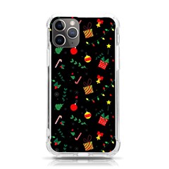 Christmas Pattern Texture Colorful Wallpaper Iphone 11 Pro 5 8 Inch Tpu Uv Print Case by Ravend