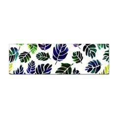 Leaves Watercolor Ornamental Decorative Design Sticker (bumper) by Ravend