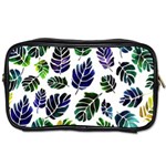 Leaves Watercolor Ornamental Decorative Design Toiletries Bag (Two Sides) Front