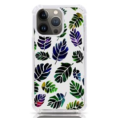 Leaves Watercolor Ornamental Decorative Design Iphone 13 Pro Tpu Uv Print Case by Ravend