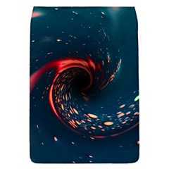 Fluid Swirl Spiral Twist Liquid Abstract Pattern Removable Flap Cover (s) by Ravend