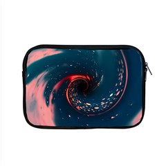 Fluid Swirl Spiral Twist Liquid Abstract Pattern Apple Macbook Pro 15  Zipper Case by Ravend