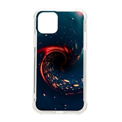 Fluid Swirl Spiral Twist Liquid Abstract Pattern Iphone 11 Pro 5 8 Inch Tpu Uv Print Case by Ravend