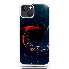 Fluid Swirl Spiral Twist Liquid Abstract Pattern Iphone 13 Tpu Uv Print Case by Ravend