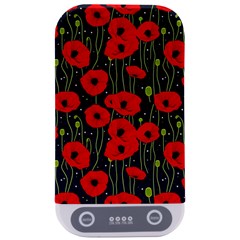 Background Poppies Flowers Seamless Ornamental Sterilizers by Ravend