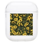 Sunflowers Yellow Flowers Flowers Digital Drawing AirPods 1/2 Case Front