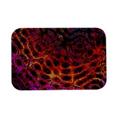 Fractal Black Texture Wallpaper Art Design Open Lid Metal Box (silver)   by Ravend