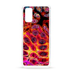 Fractal Black Texture Wallpaper Art Design Samsung Galaxy S20 6 2 Inch Tpu Uv Case by Ravend