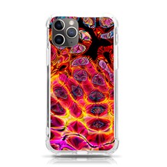 Fractal Black Texture Wallpaper Art Design Iphone 11 Pro 5 8 Inch Tpu Uv Print Case by Ravend