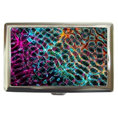 Fractal Abstract Waves Background Wallpaper Cigarette Money Case by Ravend