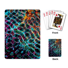 Fractal Abstract Waves Background Wallpaper Playing Cards Single Design (rectangle) by Ravend