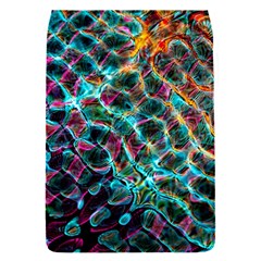 Fractal Abstract Waves Background Wallpaper Removable Flap Cover (s) by Ravend