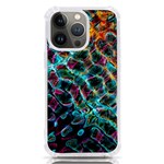 Fractal Abstract Waves Background Wallpaper iPhone 13 Pro TPU UV Print Case Front