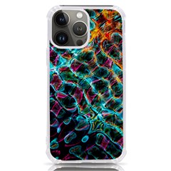 Fractal Abstract Waves Background Wallpaper Iphone 13 Pro Max Tpu Uv Print Case by Ravend