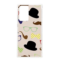 Moustache-hat-bowler-bowler-hat Samsung Galaxy Note 20 Ultra Tpu Uv Case by Ravend