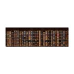 Old Bookshelf Orderly Antique Books Sticker (Bumper) Front