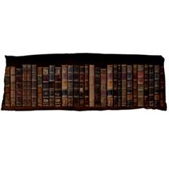 Old Bookshelf Orderly Antique Books Body Pillow Case Dakimakura (two Sides) by Ravend