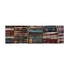 Pile Of Books Photo Of Assorted Book Lot Backyard Antique Store Sticker Bumper (100 Pack) by Ravend