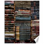 Pile Of Books Photo Of Assorted Book Lot Backyard Antique Store Canvas 16  x 20  15.75 x19.29  Canvas - 1