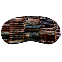 Pile Of Books Photo Of Assorted Book Lot Backyard Antique Store Sleep Mask by Ravend