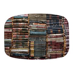 Pile Of Books Photo Of Assorted Book Lot Backyard Antique Store Mini Square Pill Box by Ravend