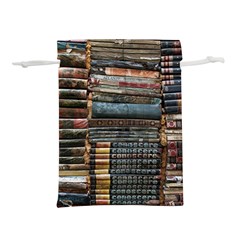 Pile Of Books Photo Of Assorted Book Lot Backyard Antique Store Lightweight Drawstring Pouch (s) by Ravend