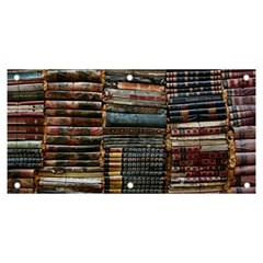 Pile Of Books Photo Of Assorted Book Lot Backyard Antique Store Banner And Sign 6  X 3  by Ravend