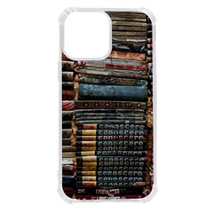 Pile Of Books Photo Of Assorted Book Lot Backyard Antique Store Iphone 13 Pro Max Tpu Uv Print Case by Ravend