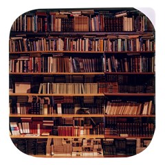 Books On Bookshelf Assorted Color Book Lot In Bookcase Library Stacked Food Storage Container by Ravend