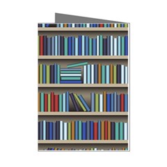 Bookshelf Mini Greeting Cards (pkg Of 8)