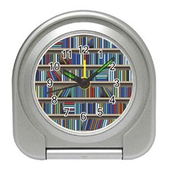 Bookshelf Travel Alarm Clock by Ravend