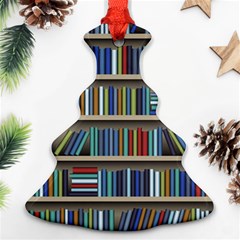 Bookshelf Ornament (christmas Tree) 