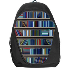 Bookshelf Backpack Bag by Ravend