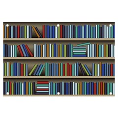 Bookshelf Banner And Sign 6  X 4  by Ravend