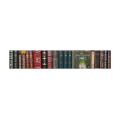 Books-library-bookshelf-bookshop Premium Plush Fleece Scarf (mini) by Ravend