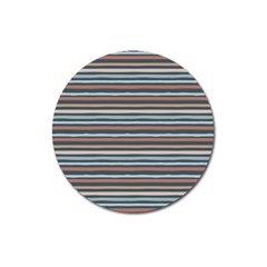 Stripes Magnet 3  (round) by zappwaits