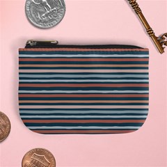 Stripes Mini Coin Purse by zappwaits