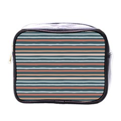 Stripes Mini Toiletries Bag (one Side) by zappwaits