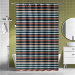 Stripes Shower Curtain 48  x 72  (Small)  Curtain(48  X 72 )