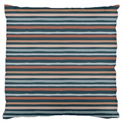 Stripes Large Cushion Case (one Side) by zappwaits