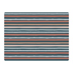 Stripes Two Sides Premium Plush Fleece Blanket (Mini)