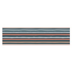 Stripes Oblong Satin Scarf (16  X 60 ) by zappwaits